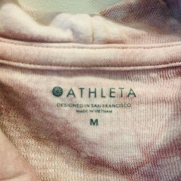 Athleta Sundown Hoodie - Mauve Tie Dye (Medium) - Picture 2 of 3